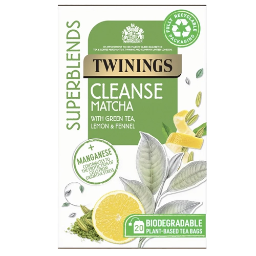 Twinings Tea Superblends Cleanse Matcha