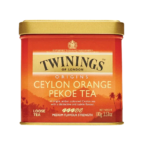 Twinings Tea Ceylon Orange Pekoe Loose Tea Caddy