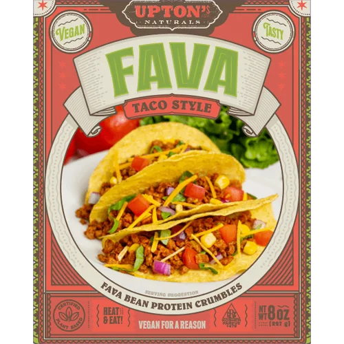 Upton's Naturals Fava Taco Style Crumbles