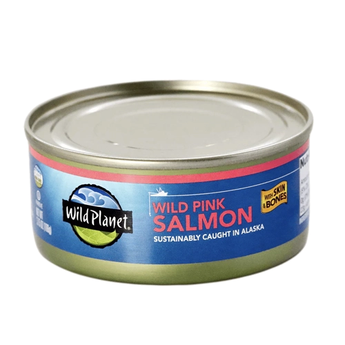 Wild Planet Wild Pink Salmon with Skin & Bones