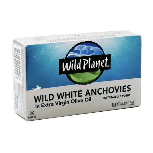 Wild Planet Wild White Anchovies In Extra Virgin Olive Oil