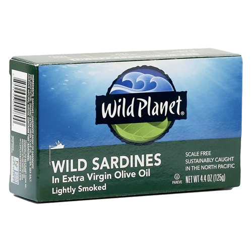 Wild Planet Wild Sardines In Extra Virgin Olive Oil