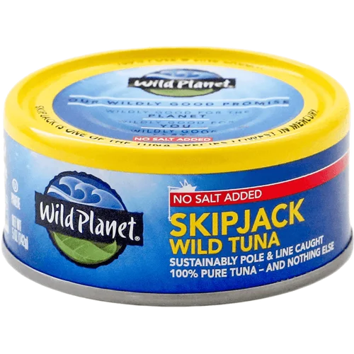 Wild Planet Skipjack Wild Tuna No Salt Added