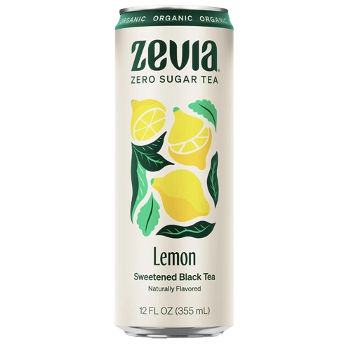Zevia Black Tea Lemon