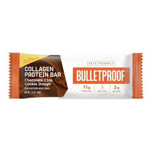 Bulletproof Collagen Protein Bar Chocolate Chip Cookie Dough