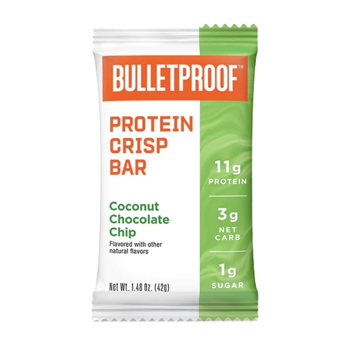 Bulletproof Protein Crisp Bar Coconut Chocolate Chip