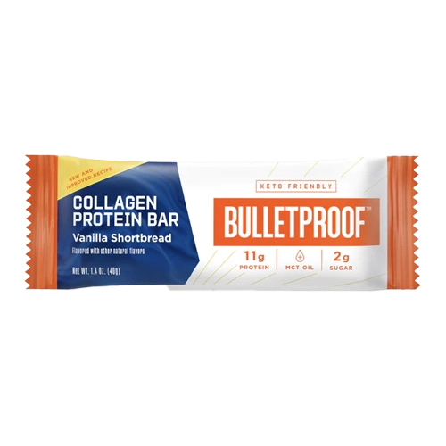 Bulletproof Collagen Protein Bar Vanilla Shortbread