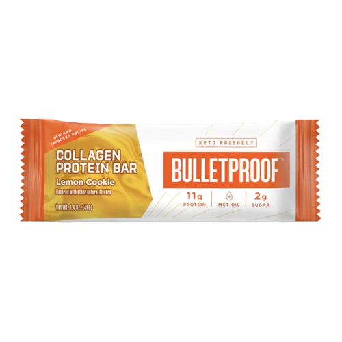 Bulletproof Collagen Protein Bar Lemon Cookie