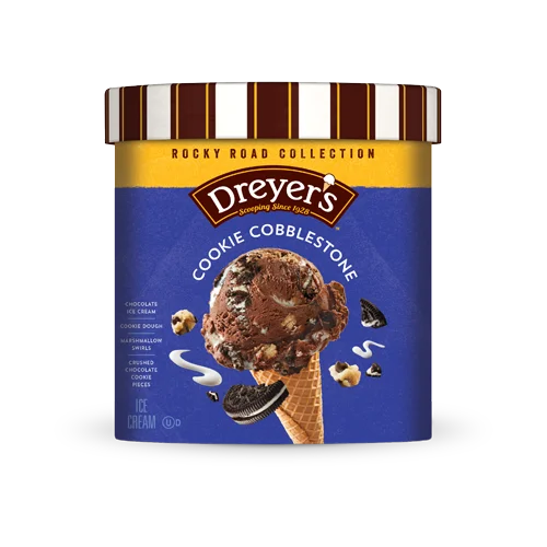 Dreyer's Cookie Cobblestone Ice Cream