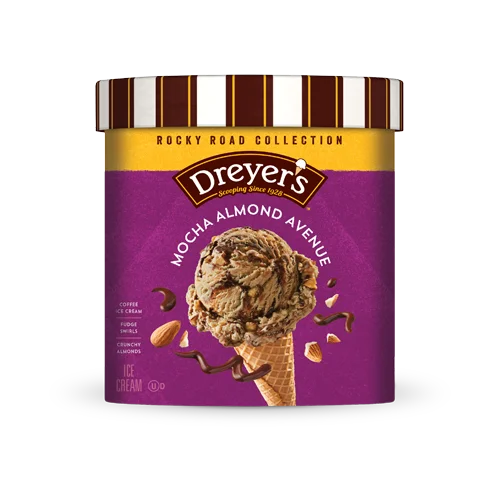 Dreyer's Mocha Almond Ice Cream