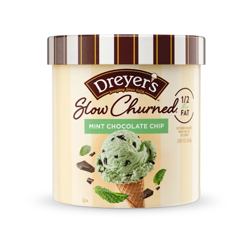 Dreyer's Slow Churned® Mint Chocolate Chip Light Ice Cream