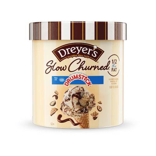 Dreyer's Slow Churned® Nestlé® Drumstick® Sundae Cone Light Ice Cream