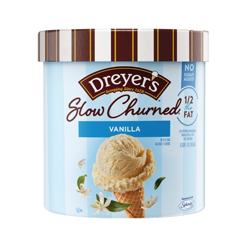 Dreyer's Slow Churned® Vanilla Light Ice Cream - No Sugar Added