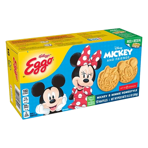 Eggo Kellogg’s® Eggo® Mickey & Minnie Homestyle Waffles