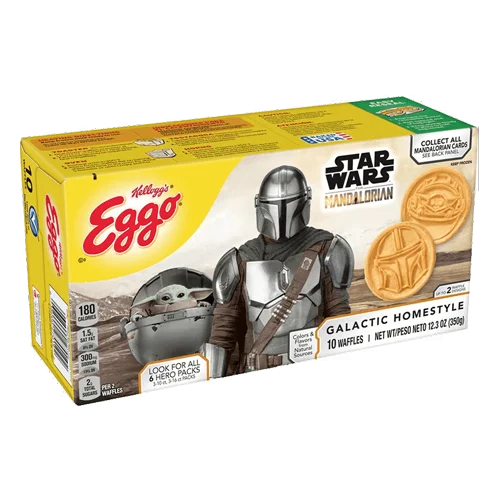 Eggo Kellogg’s® Eggo® The Mandalorian Galactic Homestyle Waffles