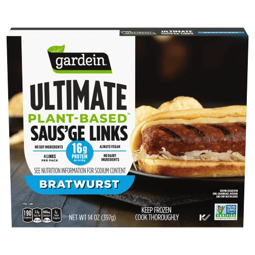 Gardein Bratwurst Plant-Based Saus'ge