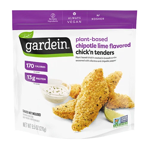Gardein Chipotle Lime Flavored Chick'n Tenders