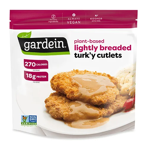 Gardein Lightly Breaded Turk'y Cutlets