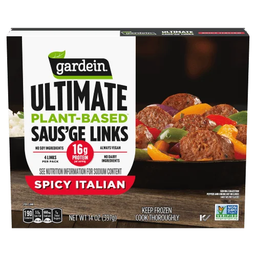 Gardein Spicy Italian Plant-Based Saus'ge