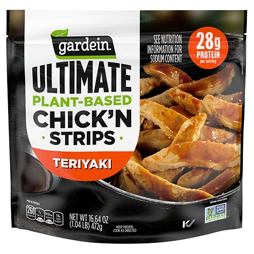 Gardein Ultimate Plant-Based Teriyaki Chick’n Strips