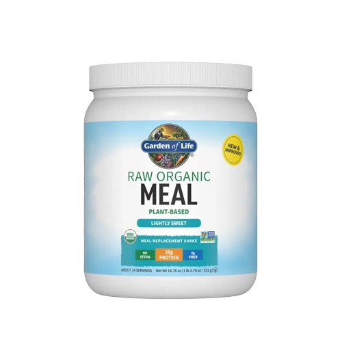 Garden of life proteins Raw Organic Meal Replacement Protein Powder - Lightly Sweet