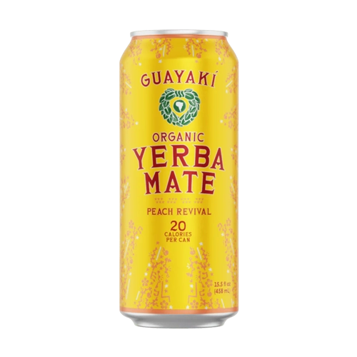 Guayaki Yerba Mate Peach Revival