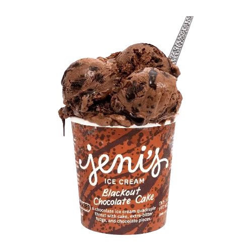Jeni's Ice Cream Blackout Chocolate Cake