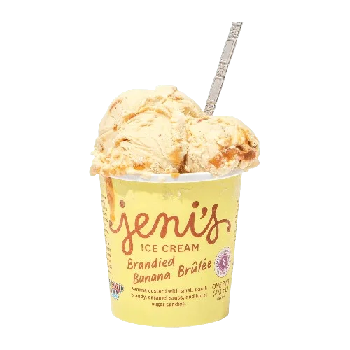 Jeni's Ice Cream Brandied Banana Brûlée