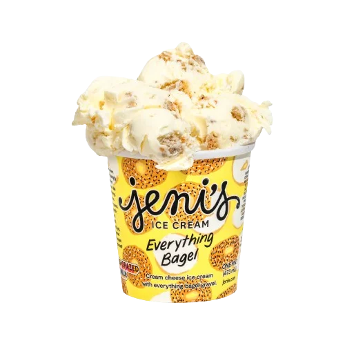 Jeni's Ice Cream Everything Bagel