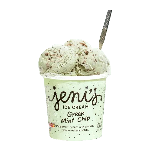 Jeni's Ice Cream Green Mint Chip