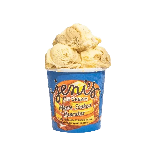 Jeni's Ice Cream Maple Soaked Pancakes