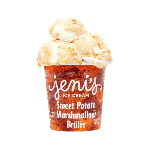 Jeni's Ice Cream Sweet Potato Marshmallow Brulee
