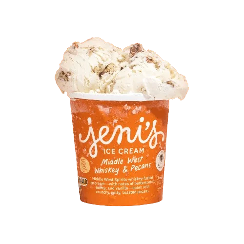 Jeni's Ice Cream Middle West Whiskey & Pecans