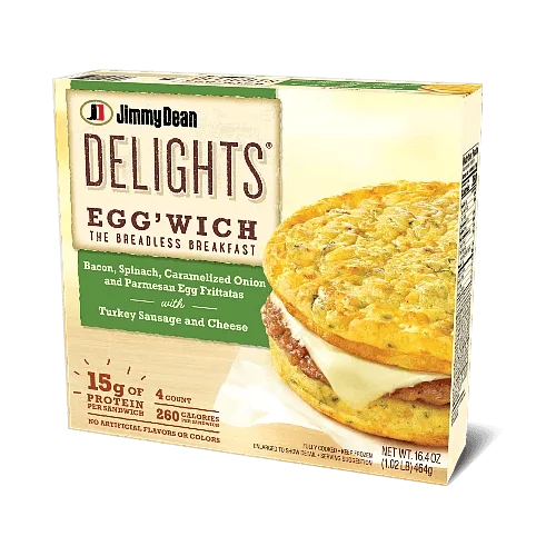 Jimmy Dean Delights Turkey Sausage and Cheese Egg'wich