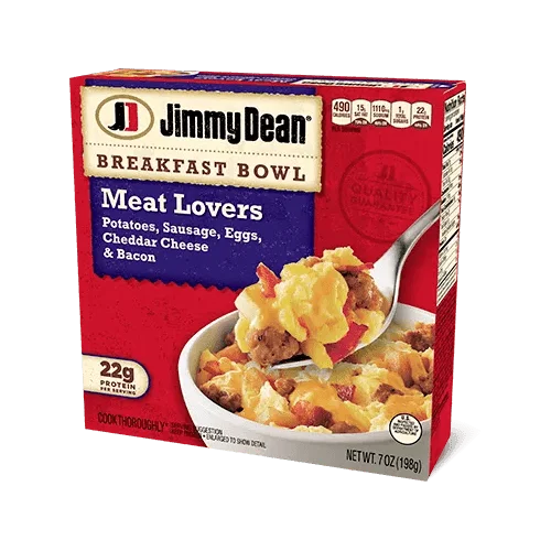 Jimmy Dean Meat Lovers Breakfast Bowl