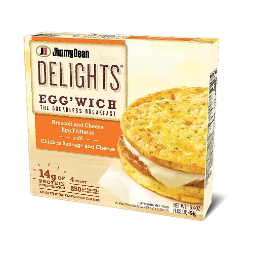 Jimmy Dean Delights Chicken Sausage and Cheese Egg'wich