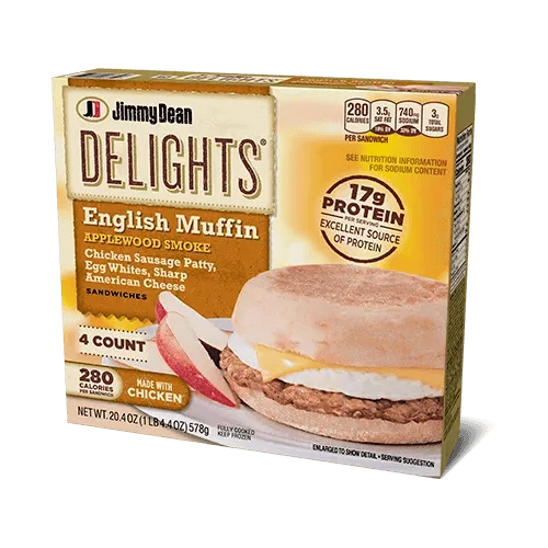 Jimmy Dean Delights Applewood Smoke English Muffin