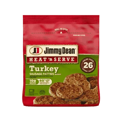 Jimmy Dean Heat 'n Serve Turkey Sausage Patties