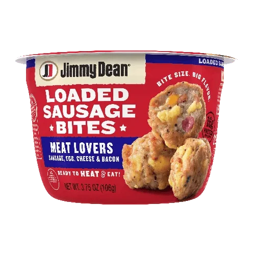 Jimmy Dean Meat Lovers Loaded Sausage Bites