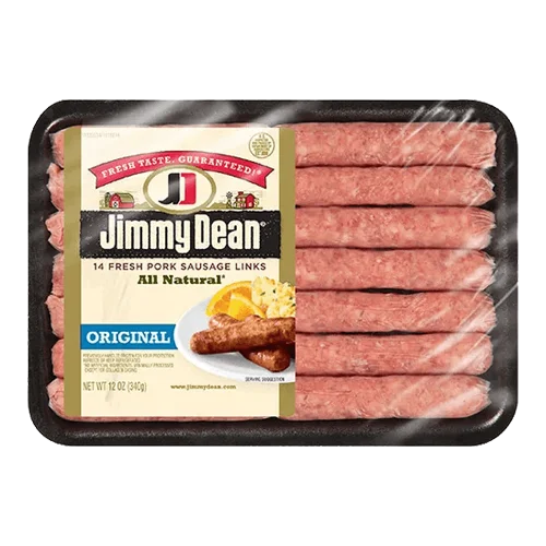 Jimmy Dean All Natural* Original Pork Sausage Links