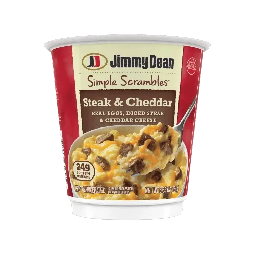 Jimmy Dean Steak & Cheddar Simple Scrambles