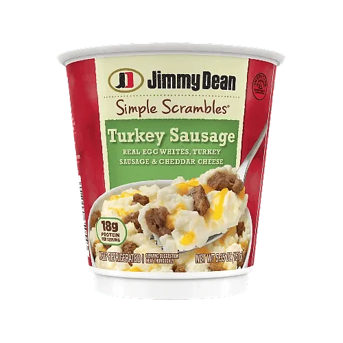 Jimmy Dean Turkey Sausage Simple Scrambles