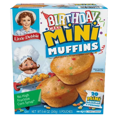 Little Debbie Birthday Cake Mini Muffins