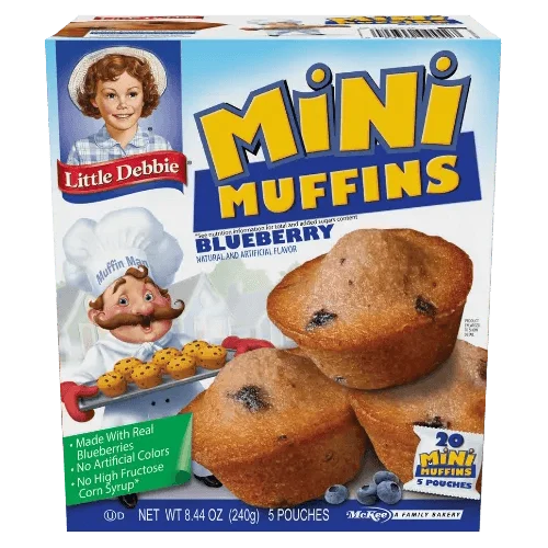 Little Debbie Blueberry Mini Muffins