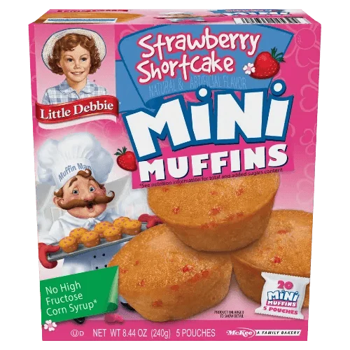 Little Debbie Strawberry Shortcake Mini Muffins