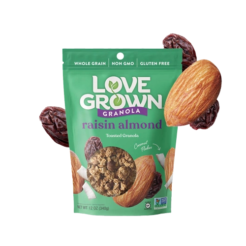Love Grown Raisin Almond