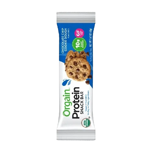 Orgain Organic Protein Bar - Chocolate Chip Cookie Dough