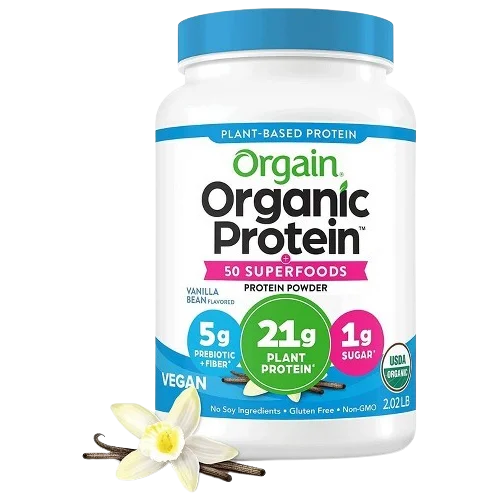 Orgain Organic Protein™ & Superfoods Plant Based Protein Powder - Vanilla Bean