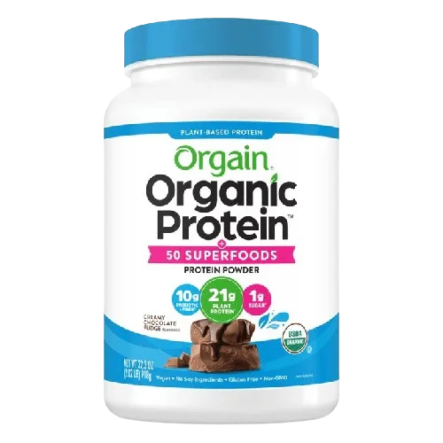 Orgain Organic Protein™ & Superfoods Plant Based Protein Powder - Creamy Chocolate Fudge