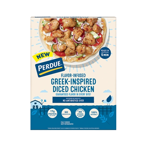 Perdue  Flavor-infused Greek-inspired Diced Chicken